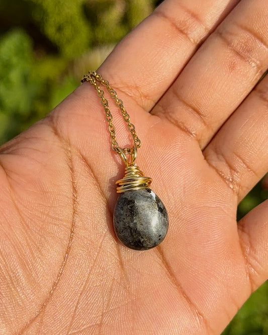 Larvikite Mini Pendants