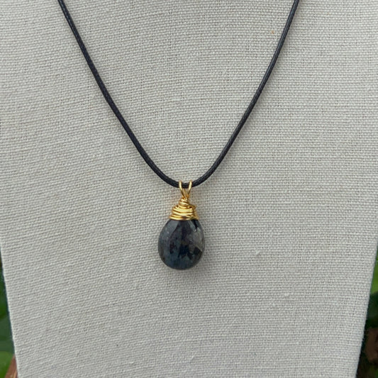 Larvikite Mini Pendants