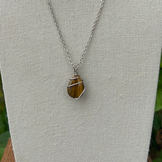 Tiger’s Eye Mini Pendants