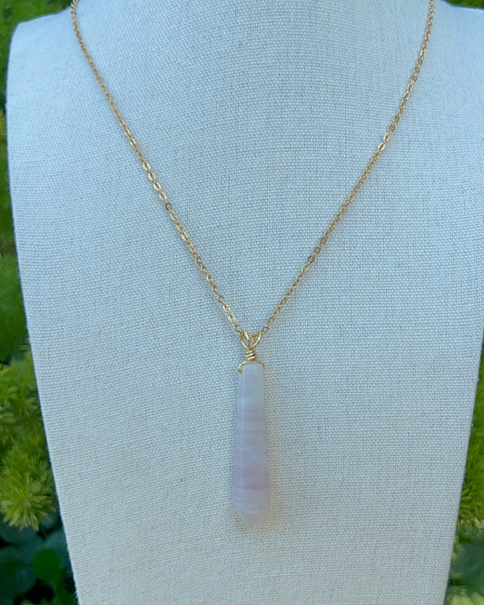 Lavender Quartz Pendant