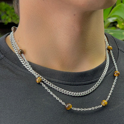 Tiger’ Eye Chain