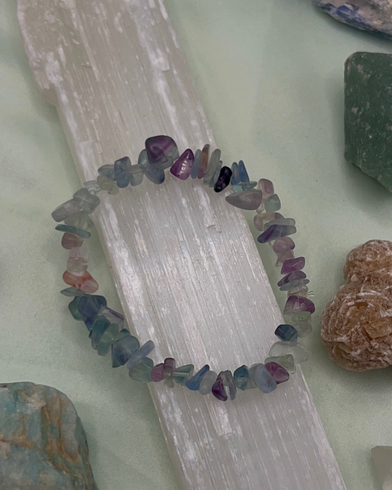 Crystal Chip Bracelets