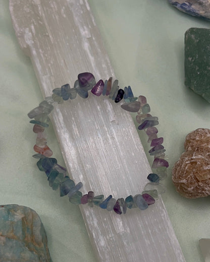 Crystal Chip Bracelets