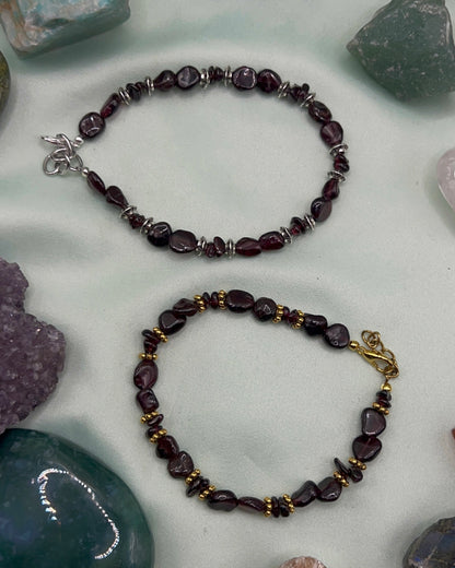 Mystic Crystal Anklets