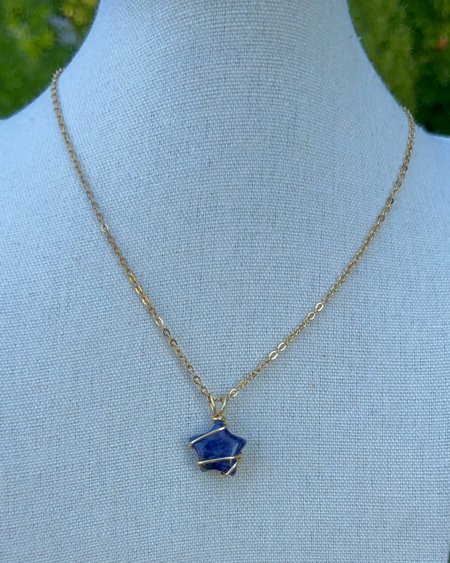 Sodalite Star Pendants