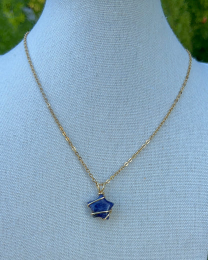 Sodalite Star Pendants