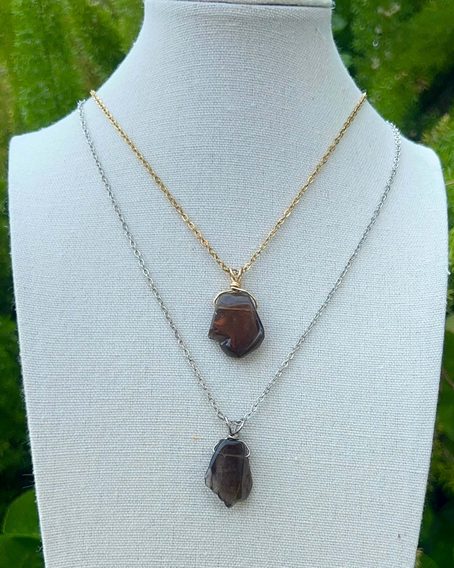 Smoky Quartz Pendants