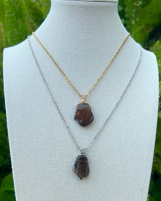 Smoky Quartz Pendants