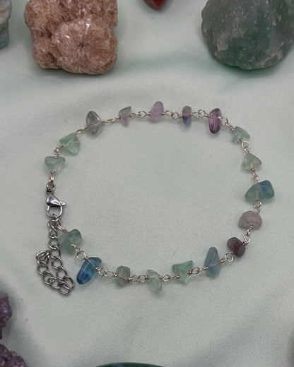 Dainty Crystal Anklets