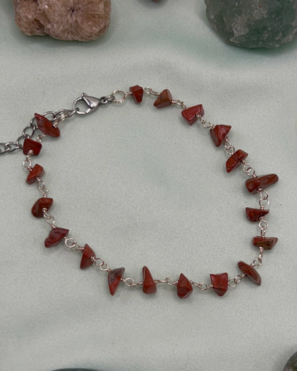 Dainty Crystal Anklets