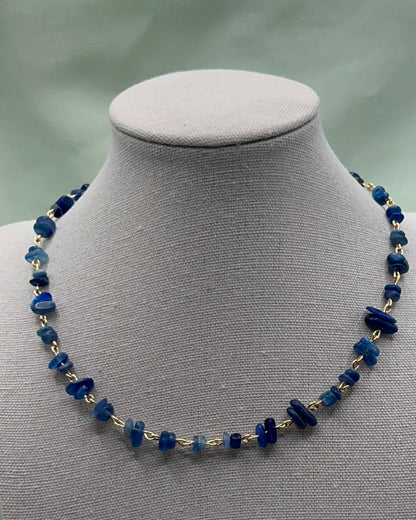 Kyanite Choker