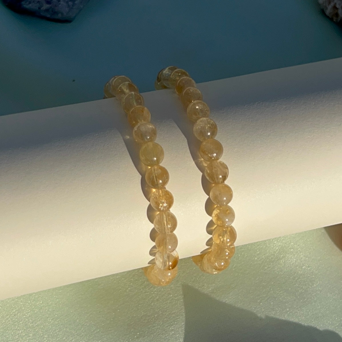 Citrine Mini Beaded Bracelets