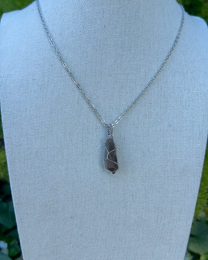 Mini Smoky Quartz Point Pendants
