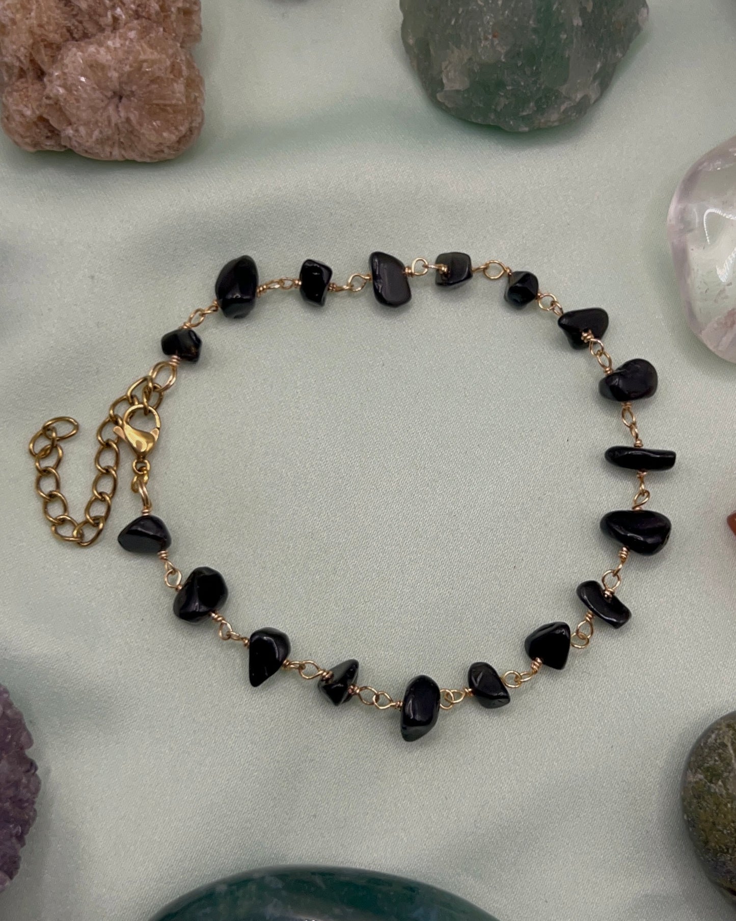 Dainty Crystal Anklets