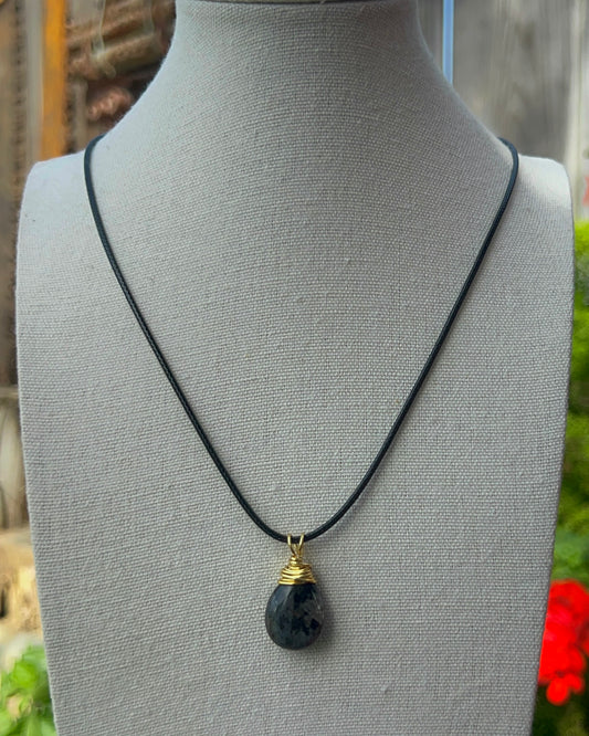Larvikite Mini Pendants