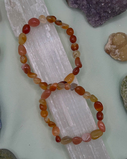 Crystal Pebble Bracelets