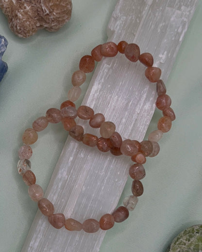 Crystal Pebble Bracelets