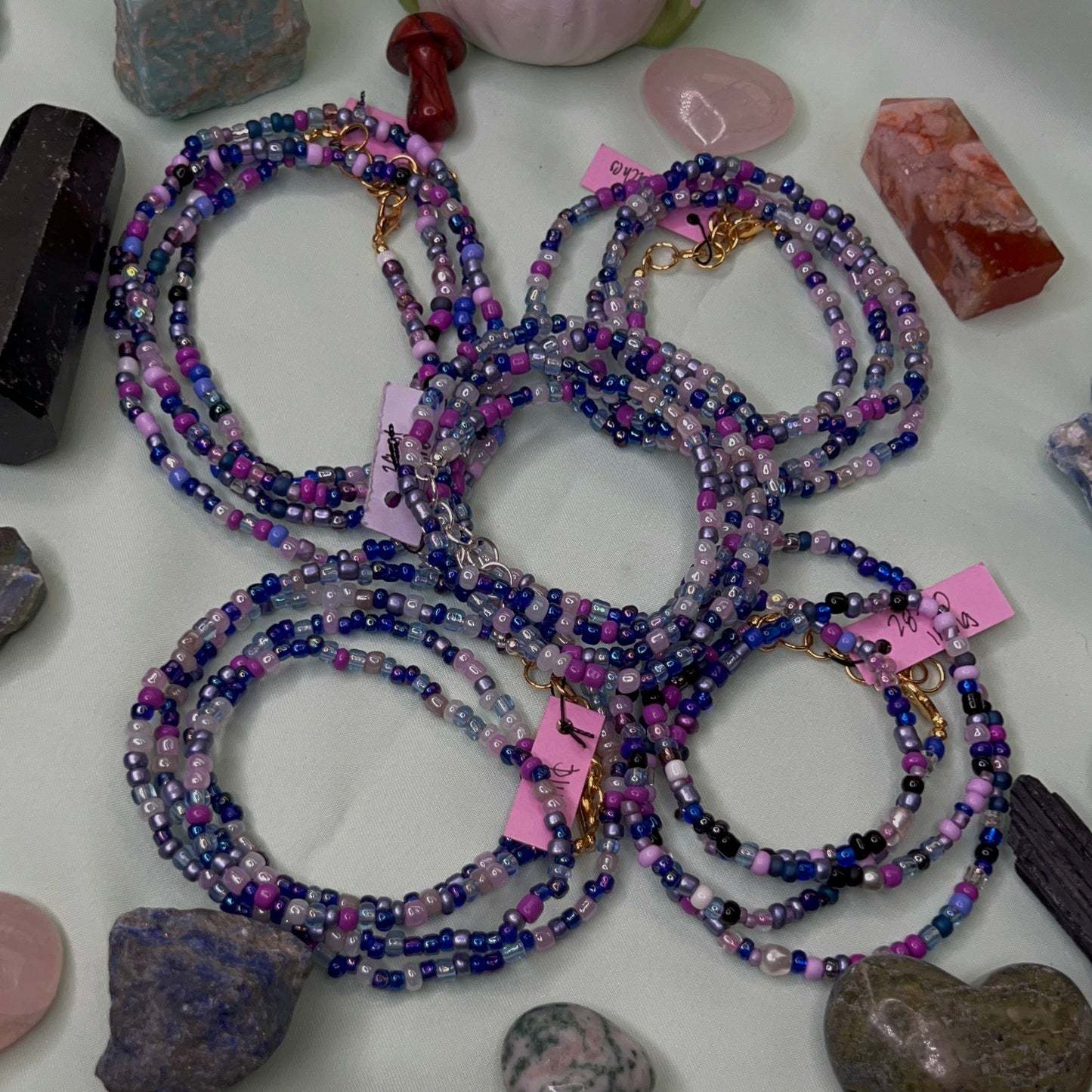 Purple Haze Waist Beads