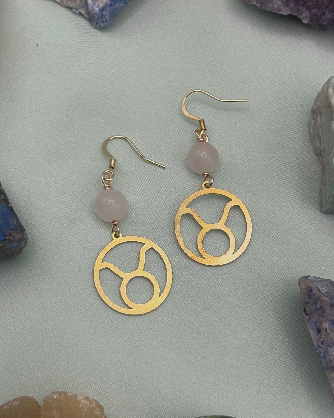 Taurus Charm Earrings