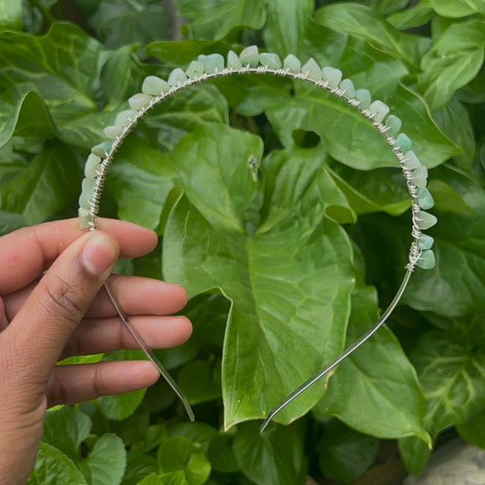 Green Aventurine Headband