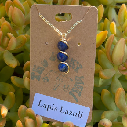 Lapis Lazuli Beaded Necklace