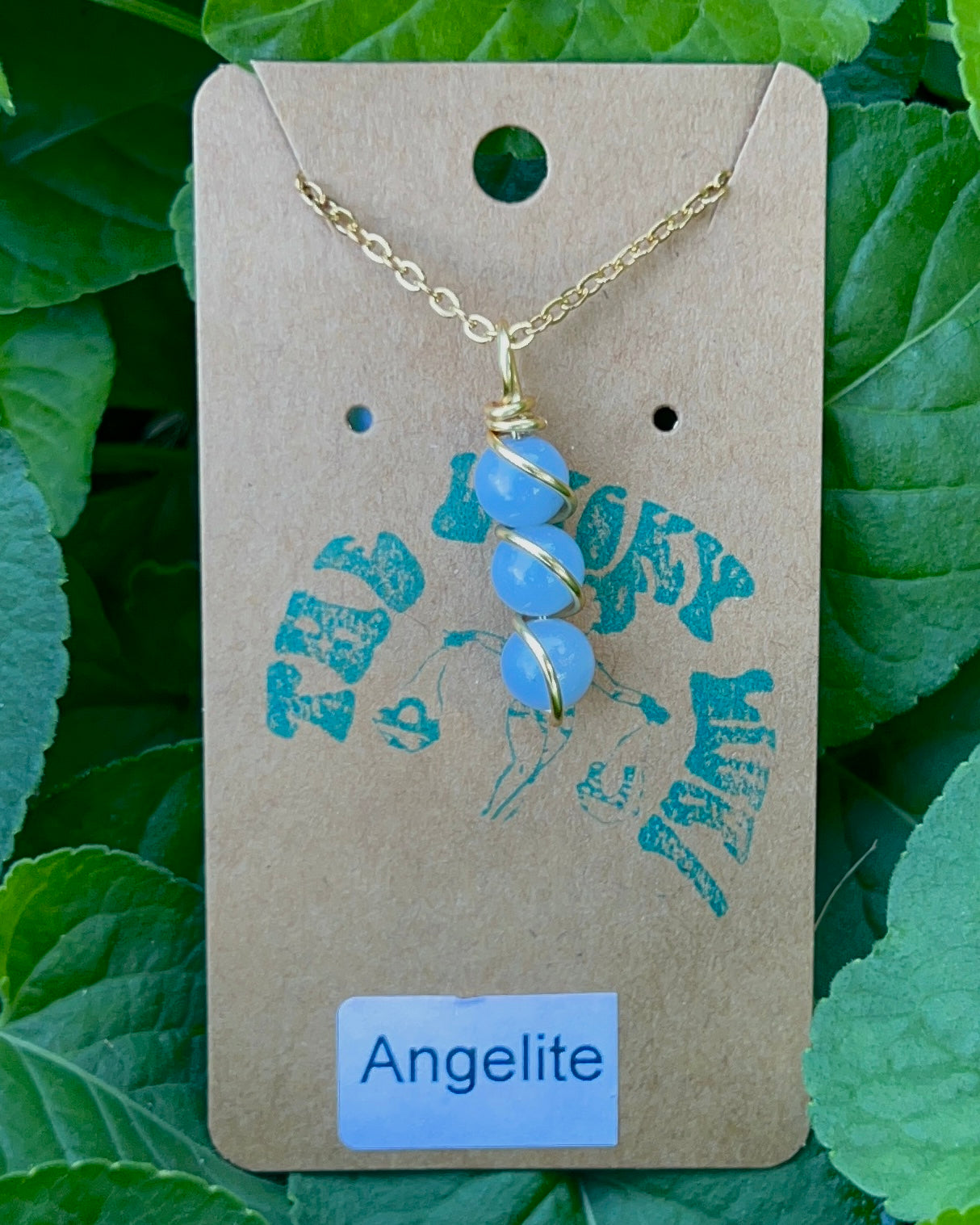 Triple Beaded Crystal Necklace