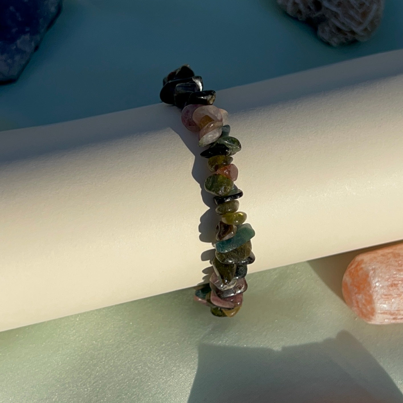 Crystal Chip Bracelet