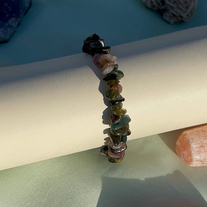 Crystal Chip Bracelet