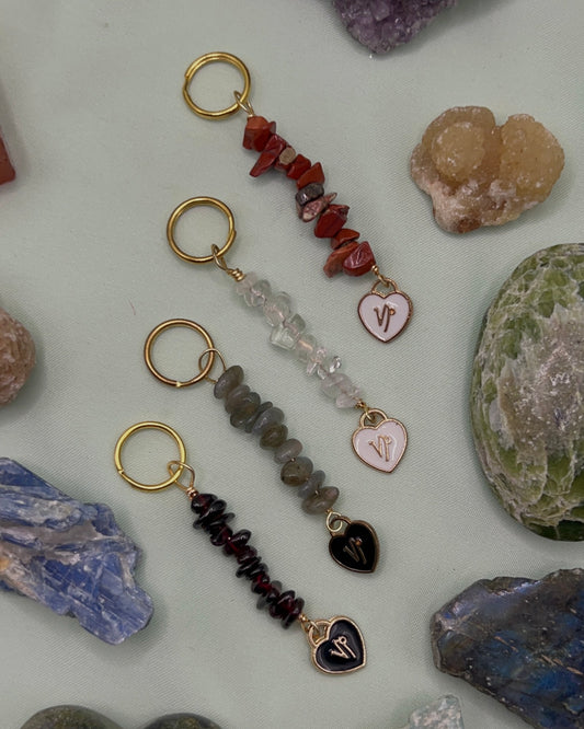 Capricorn Charm Keychain