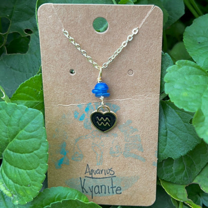 Aquarius Charm Necklaces