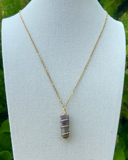 Crystal Point Pendants