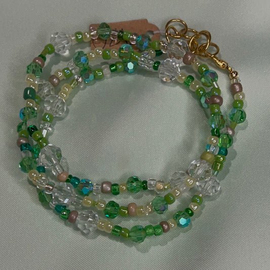 Green Goddess Waist Beads