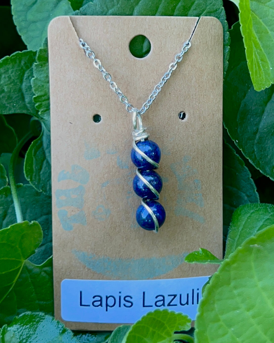 Triple Beaded Crystal Necklace