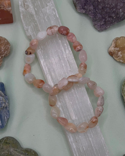 Crystal Pebble Bracelets