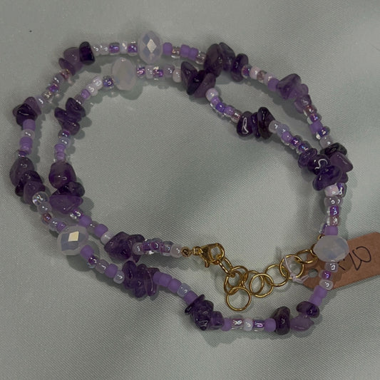 Violet Waist Beads