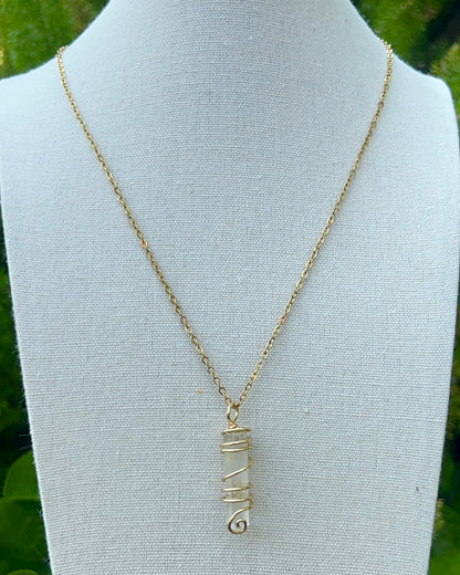 Crystal Point Pendants