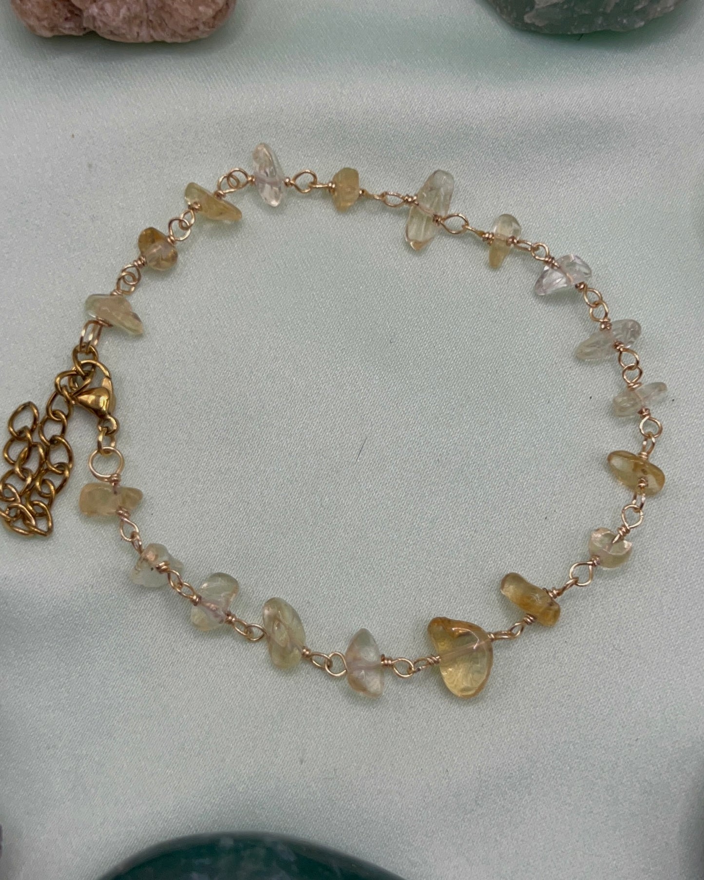 Dainty Crystal Anklets