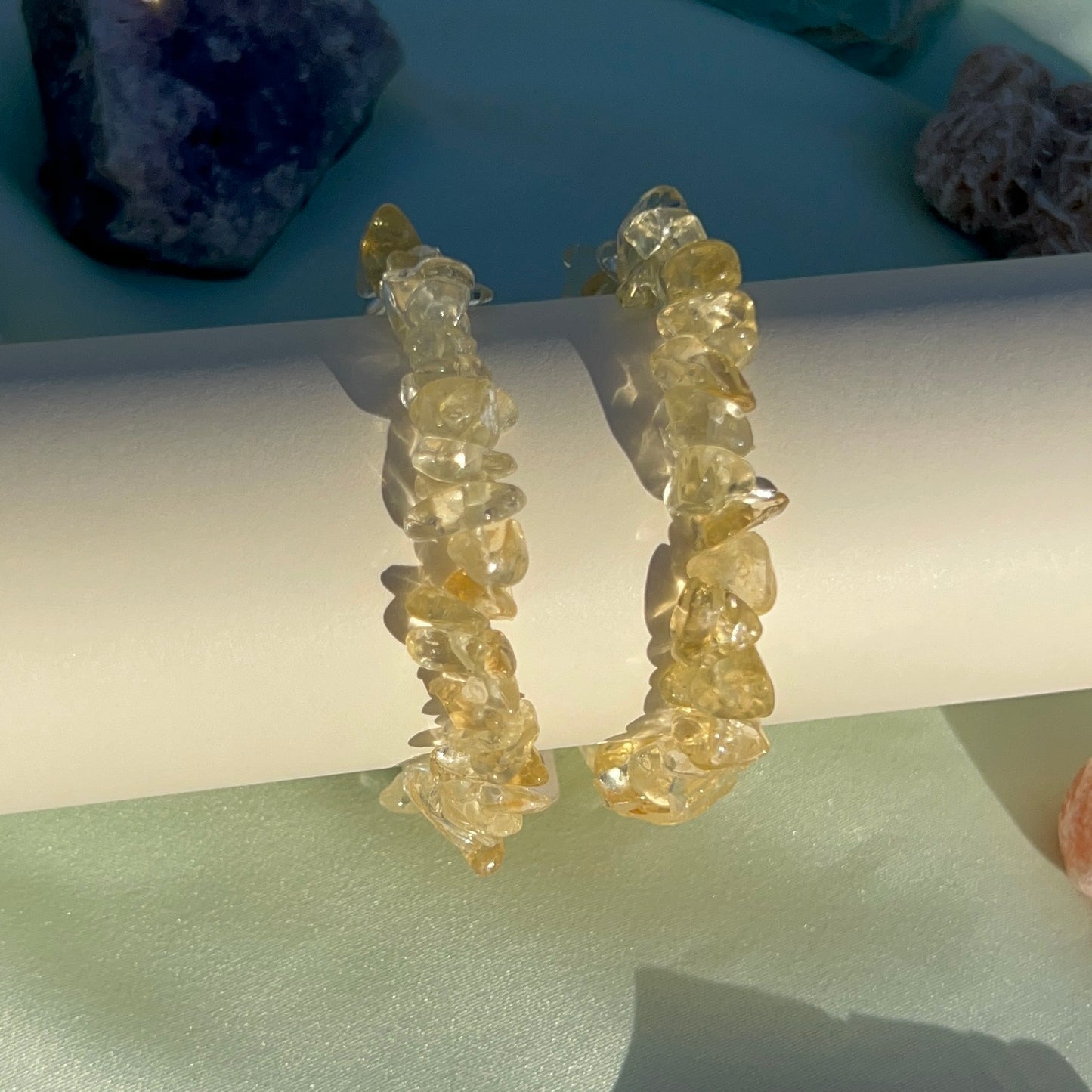 Crystal Chip Bracelet