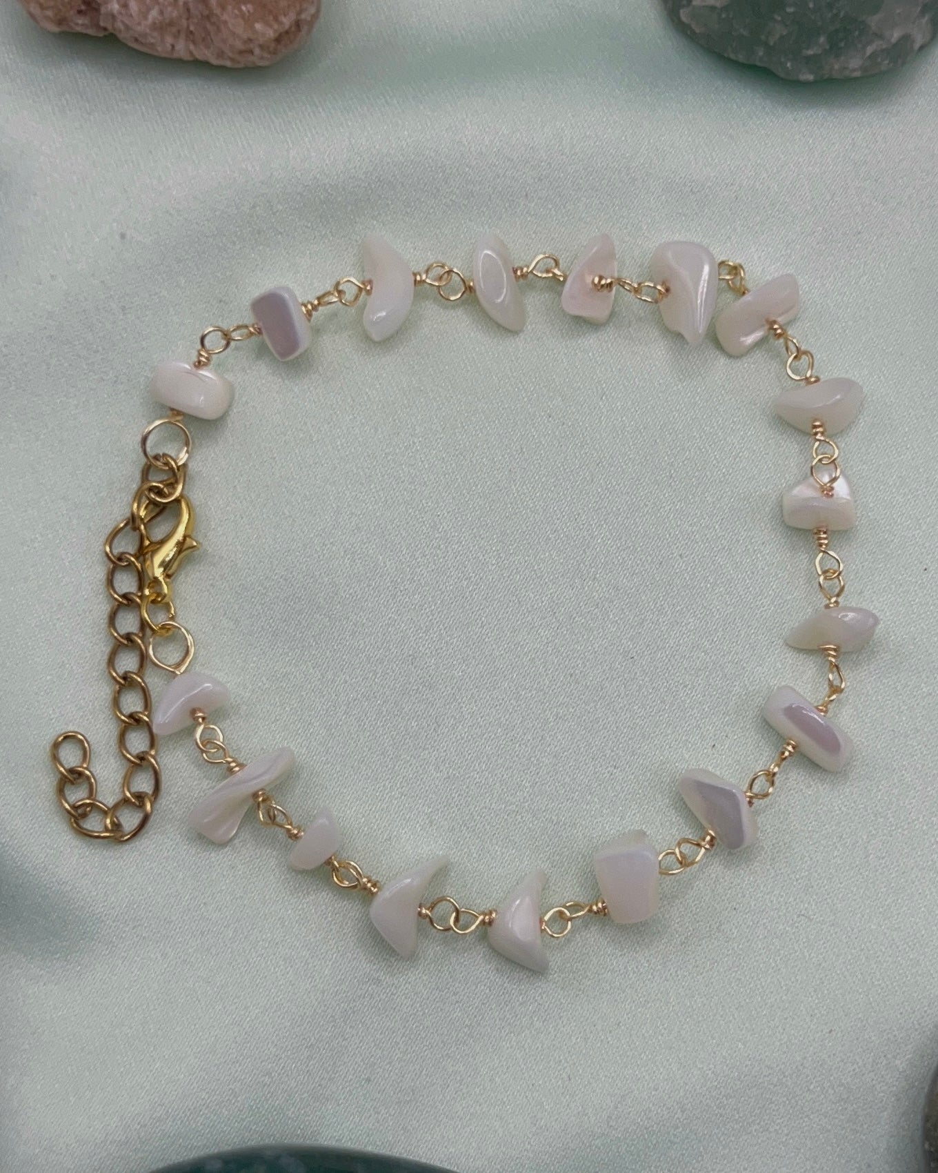 Dainty Crystal Anklets