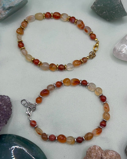 Mystic Crystal Anklets