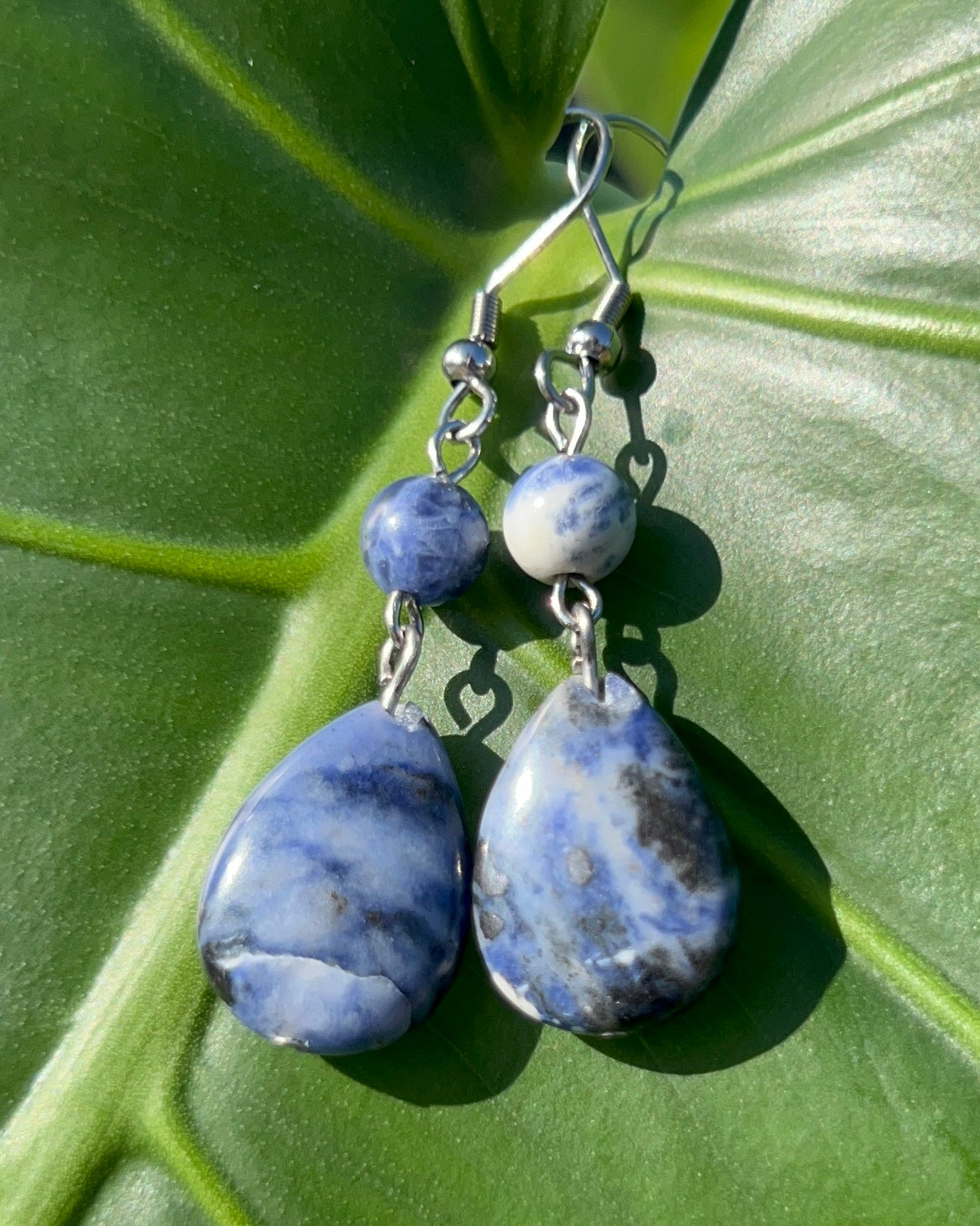 Sodalite Drop Earrings