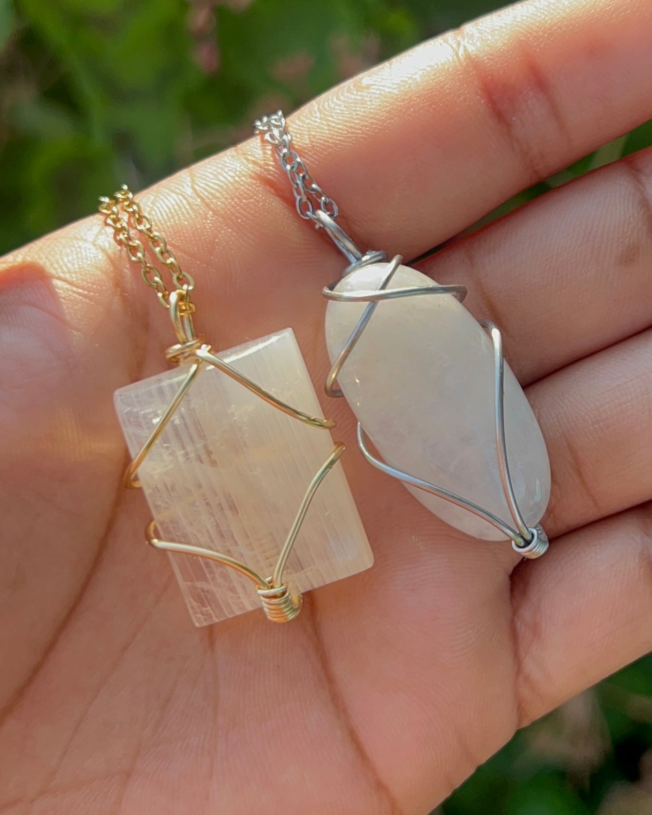 Moonstone Pendants