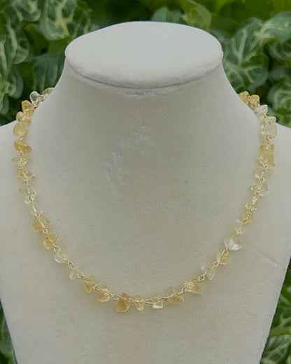 Citrine Choker
