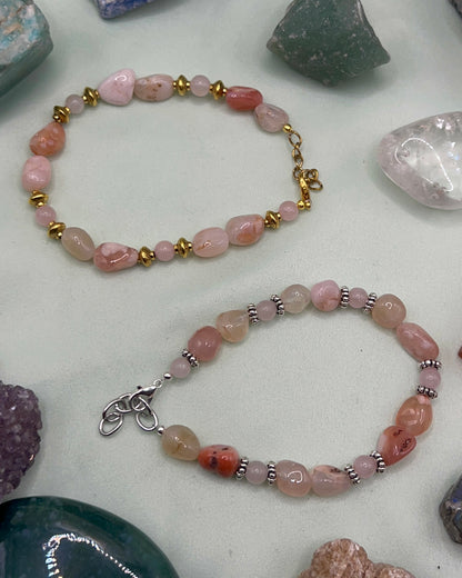 Mystic Crystal Anklets