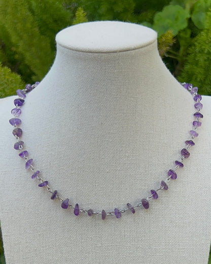 Crystal Chip Chokers