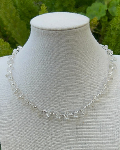 Crystal Chip Chokers