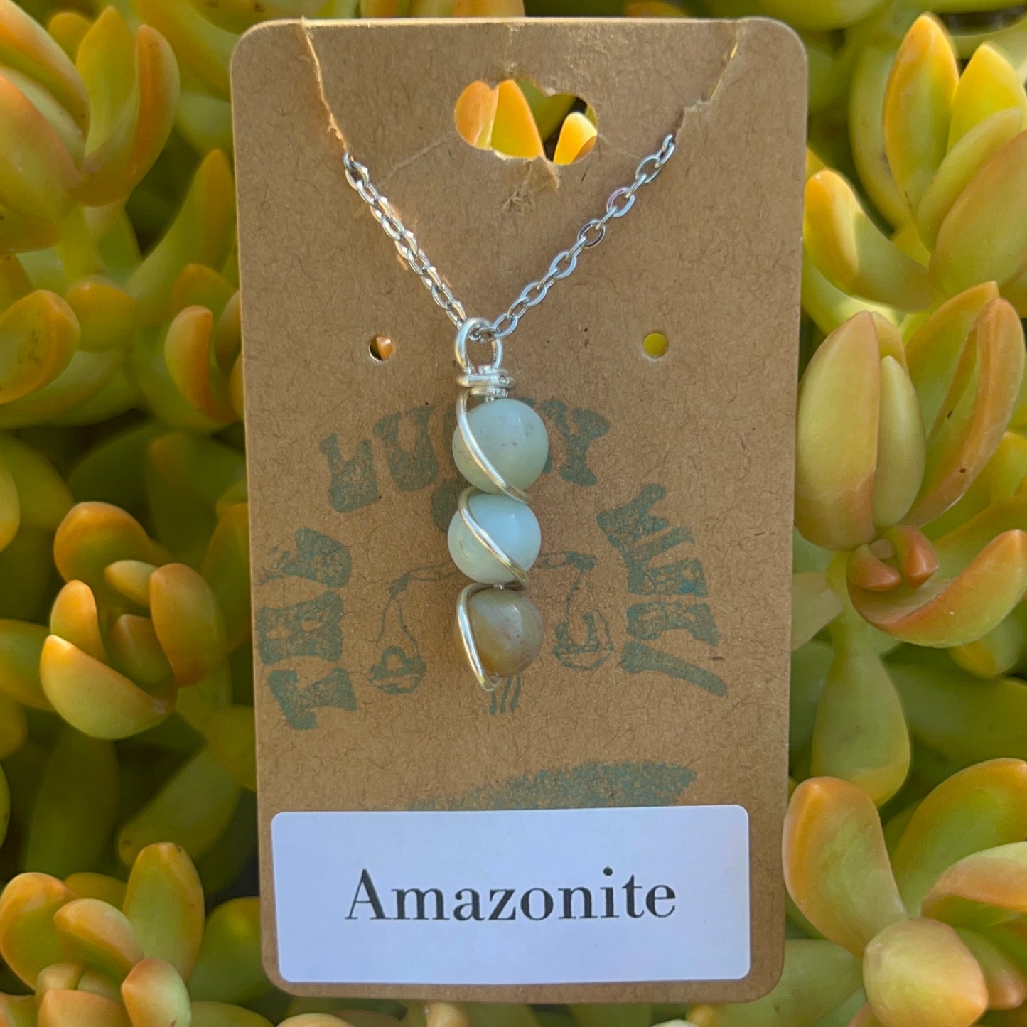 Amazonite Beaded Necklace