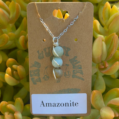 Amazonite Beaded Necklace