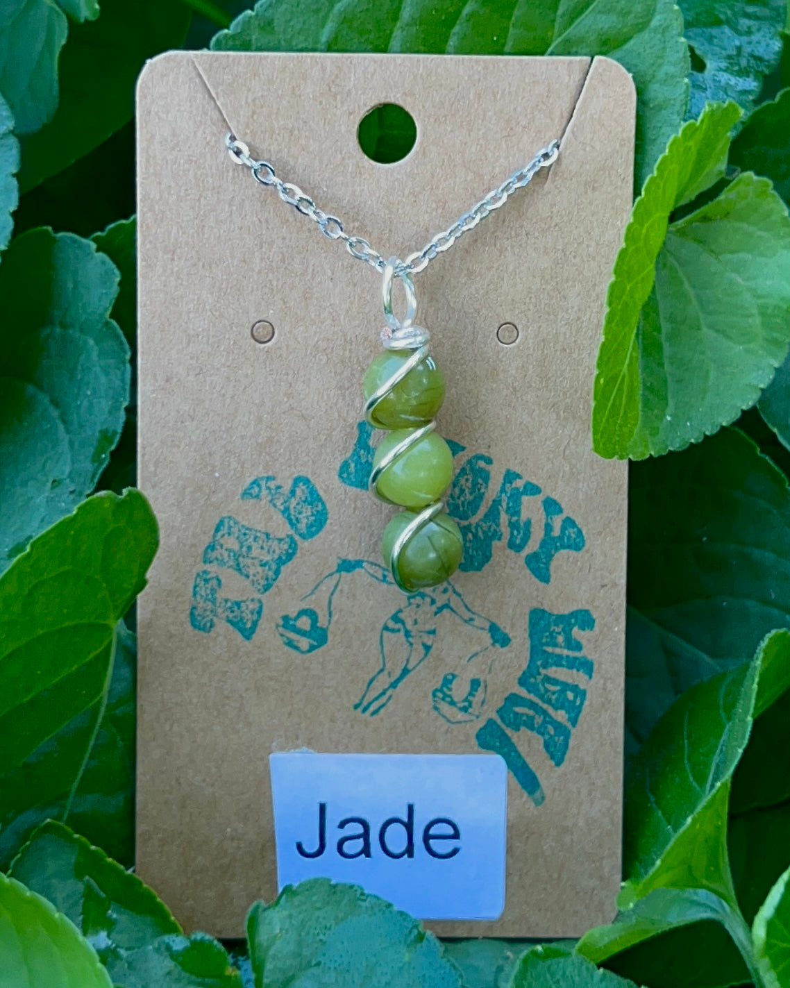 Triple Beaded Crystal Necklace