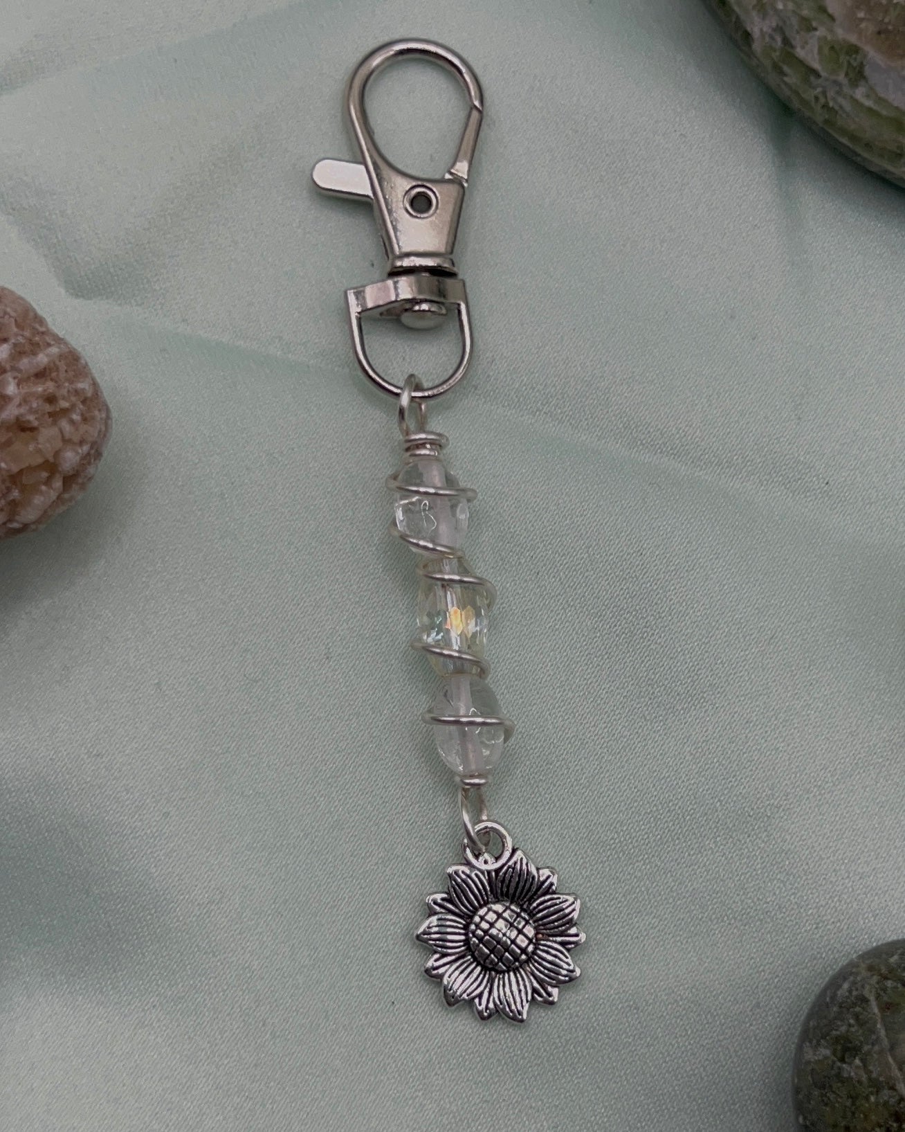 Sunflower Keychain